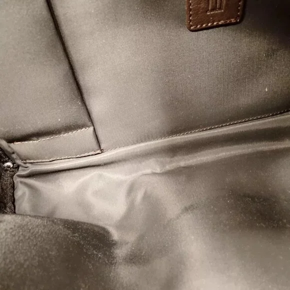 700165BC (L1) Dunhill Clutch Bag Brown PVC - Picture 6 of 9